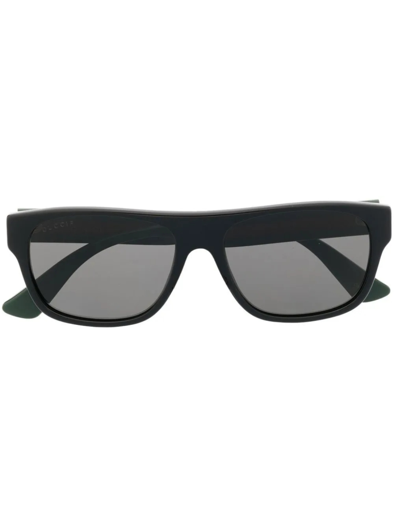 

Солнцезащитные очки в прямоугольной оправе Gucci Eyewear, черный
