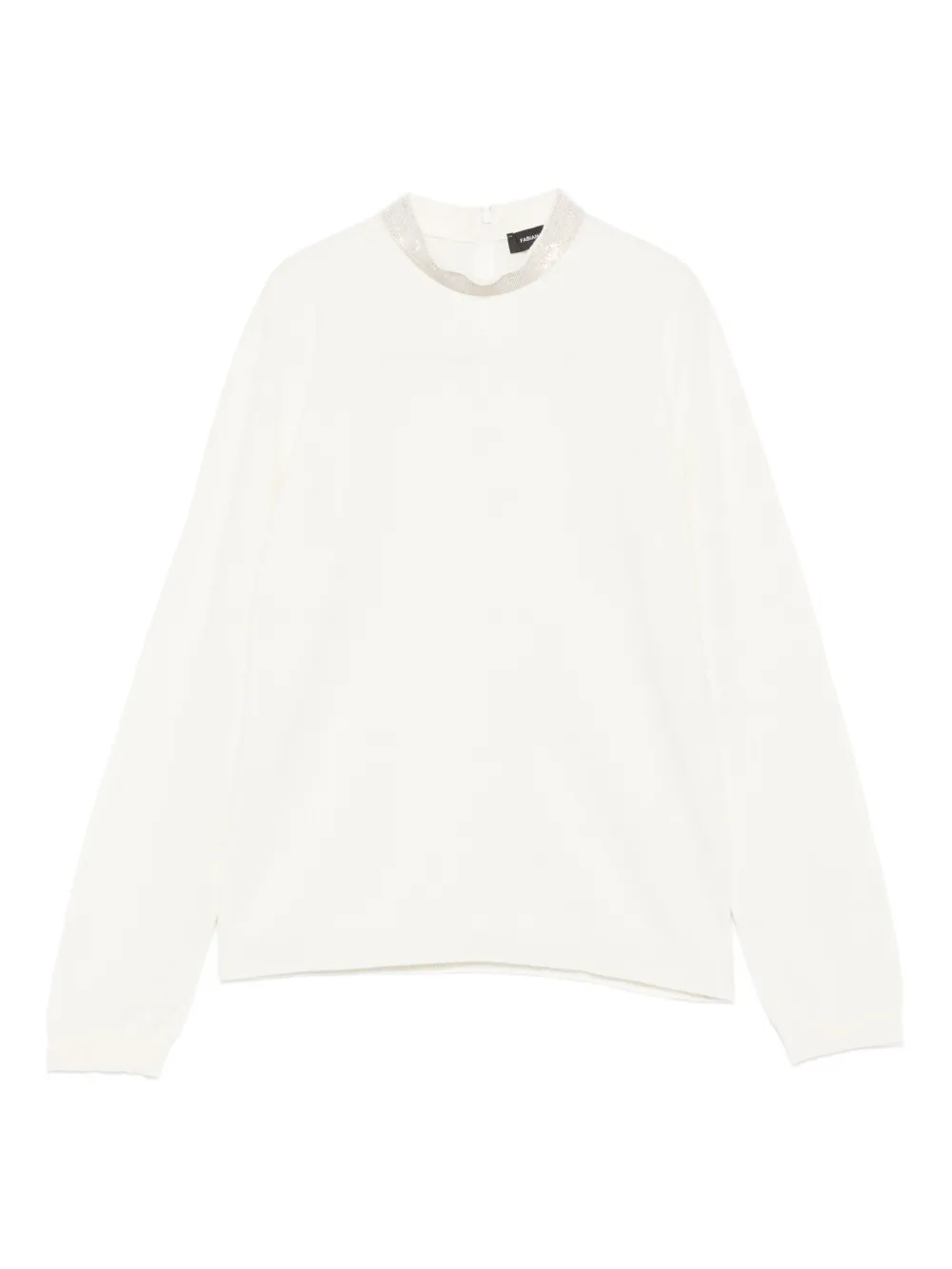 

Декорированный свитер Fabiana Filippi, нейтральный