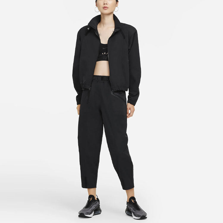 Повседневные брюки (WMNS) AS W Nike Sportswear DF TP HR WVN PNT Black DD4617-010 — фото 2