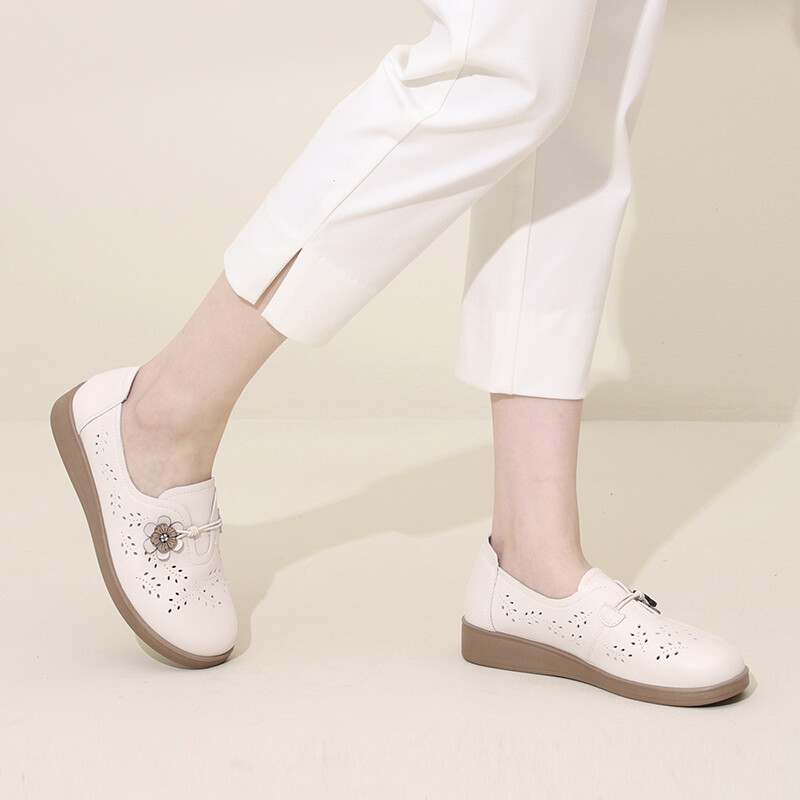 Туфли женские повседневные Women's Casual Shoes Women's White Cigna — фото 3