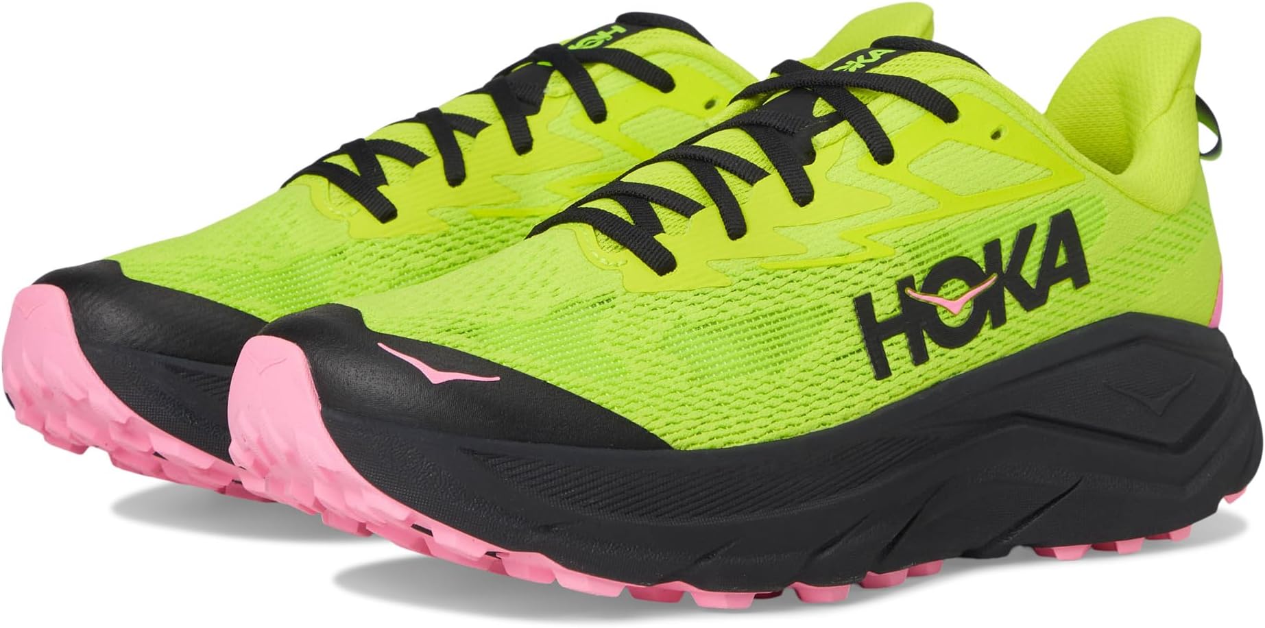 

Кроссовки Hoka Challenger 8, цвет Neon Hoka Citrus/Black