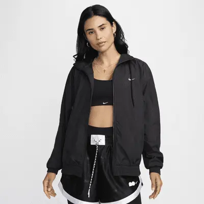 Куртка Nike Sportswear Classic Wovens, черный/белый