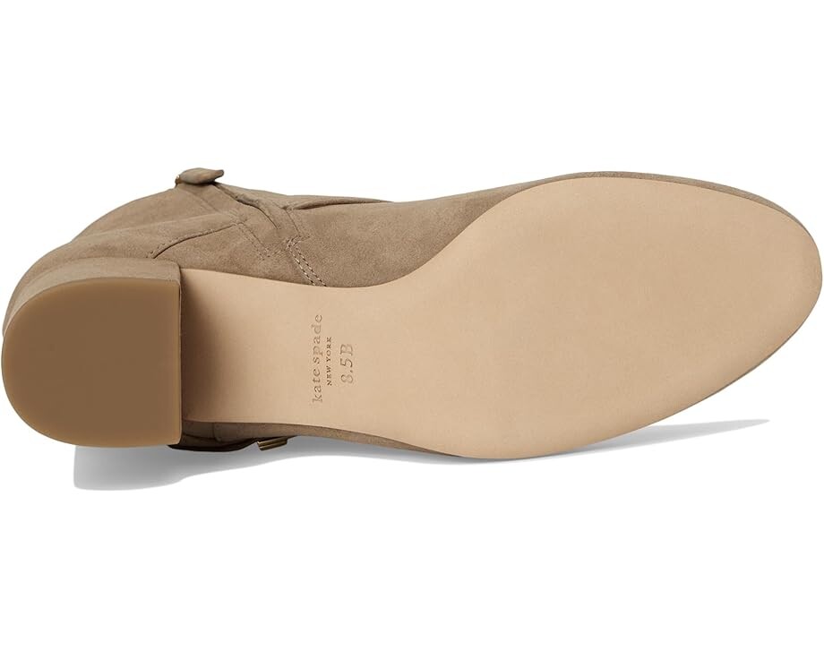 Туфли Kate Spade New York Dakota Zip Up Mid Heeled Bootie, цвет Rustic Brown — фото 3