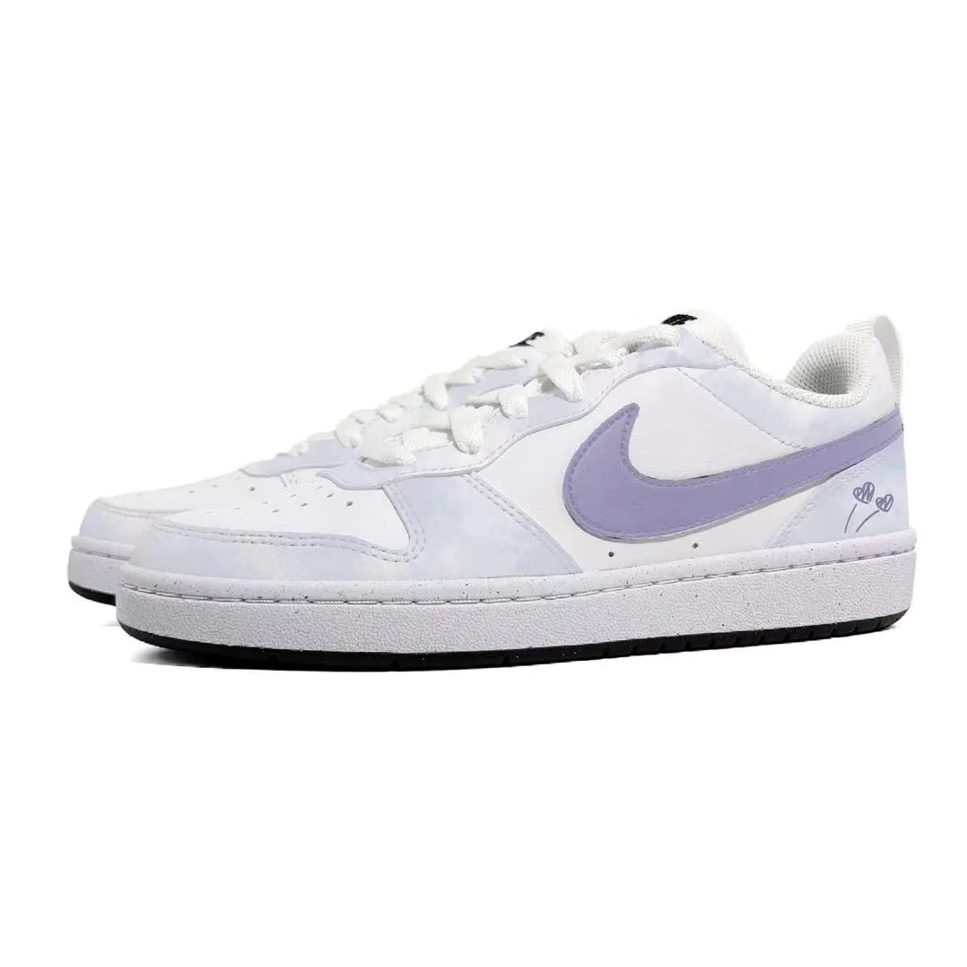 Кроссовки для скейтбординга Nike Court Borough Kids Purple — фото 4