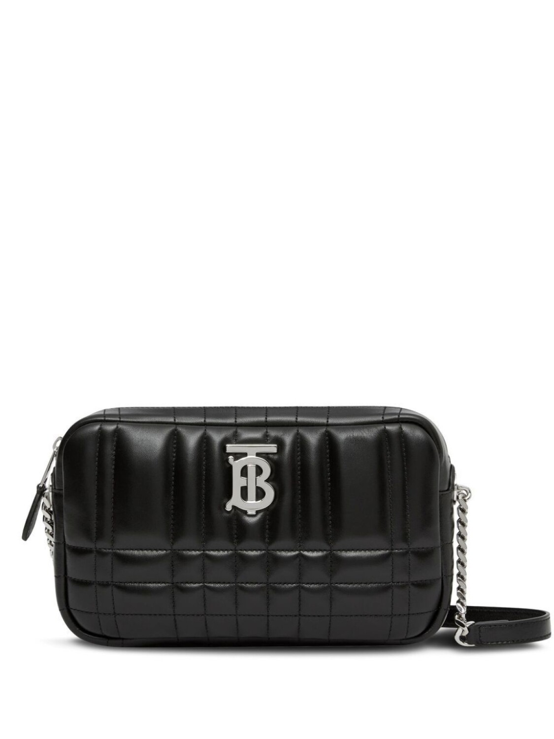 

Стеганая каркасная сумка Burberry Lola, черный