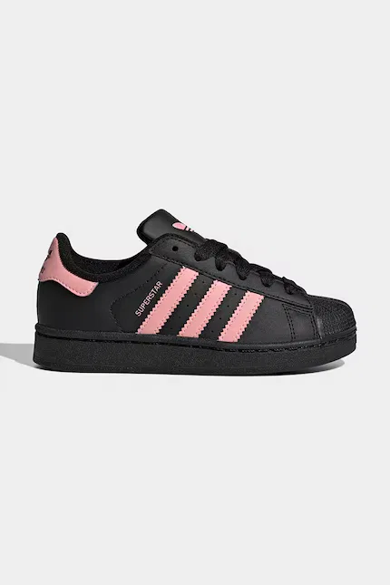 Кроссовки детские Superstar II Adidas Originals, черный