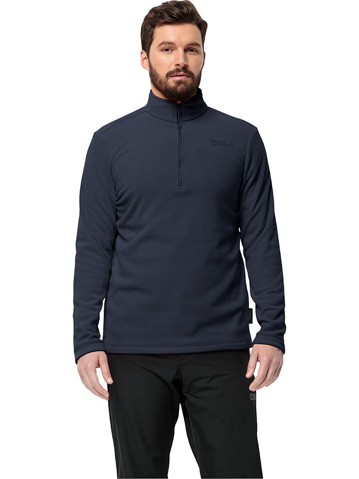 

Флисовый свитер Jack Wolfskin, темно-синий