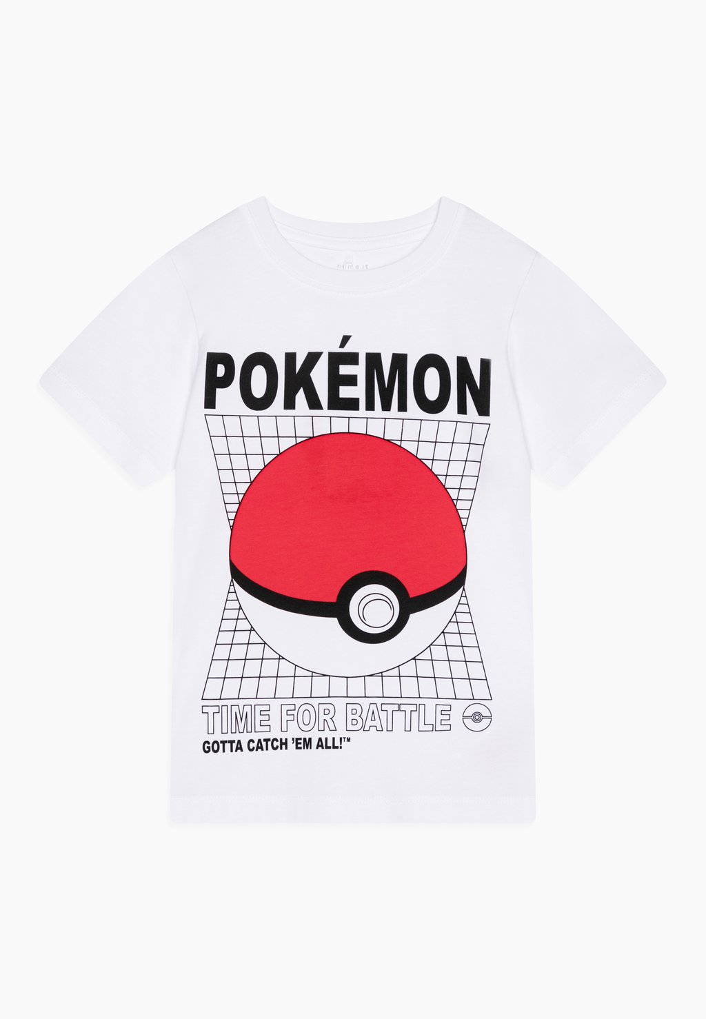 

Футболка с принтом NKMMANIANDER POKEMON SKY UNISEX Name it, цвет bright white