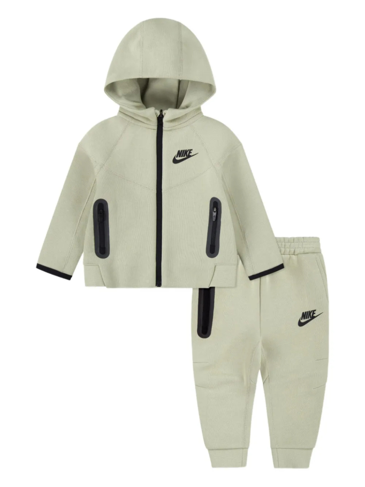 

Детский спортивный костюм с вышитым логотипом Nike Nike Kids, зеленый