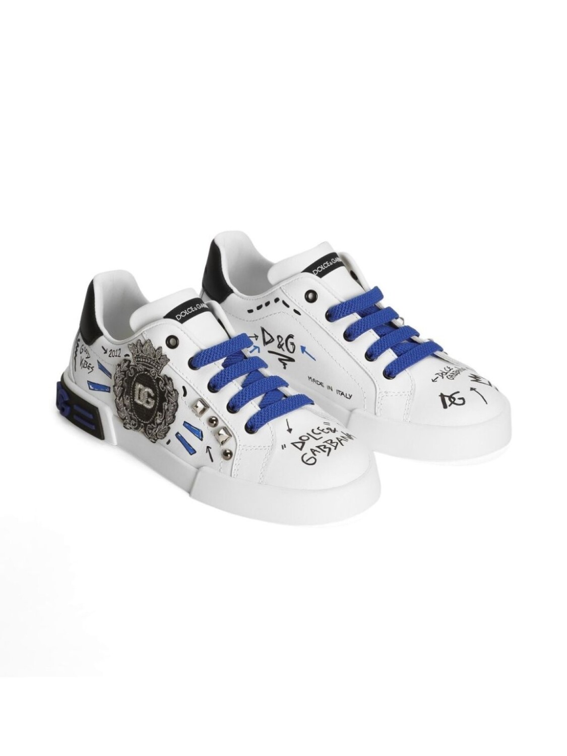 

Dolce & Gabbana Kids кроссовки с логотипом, белый