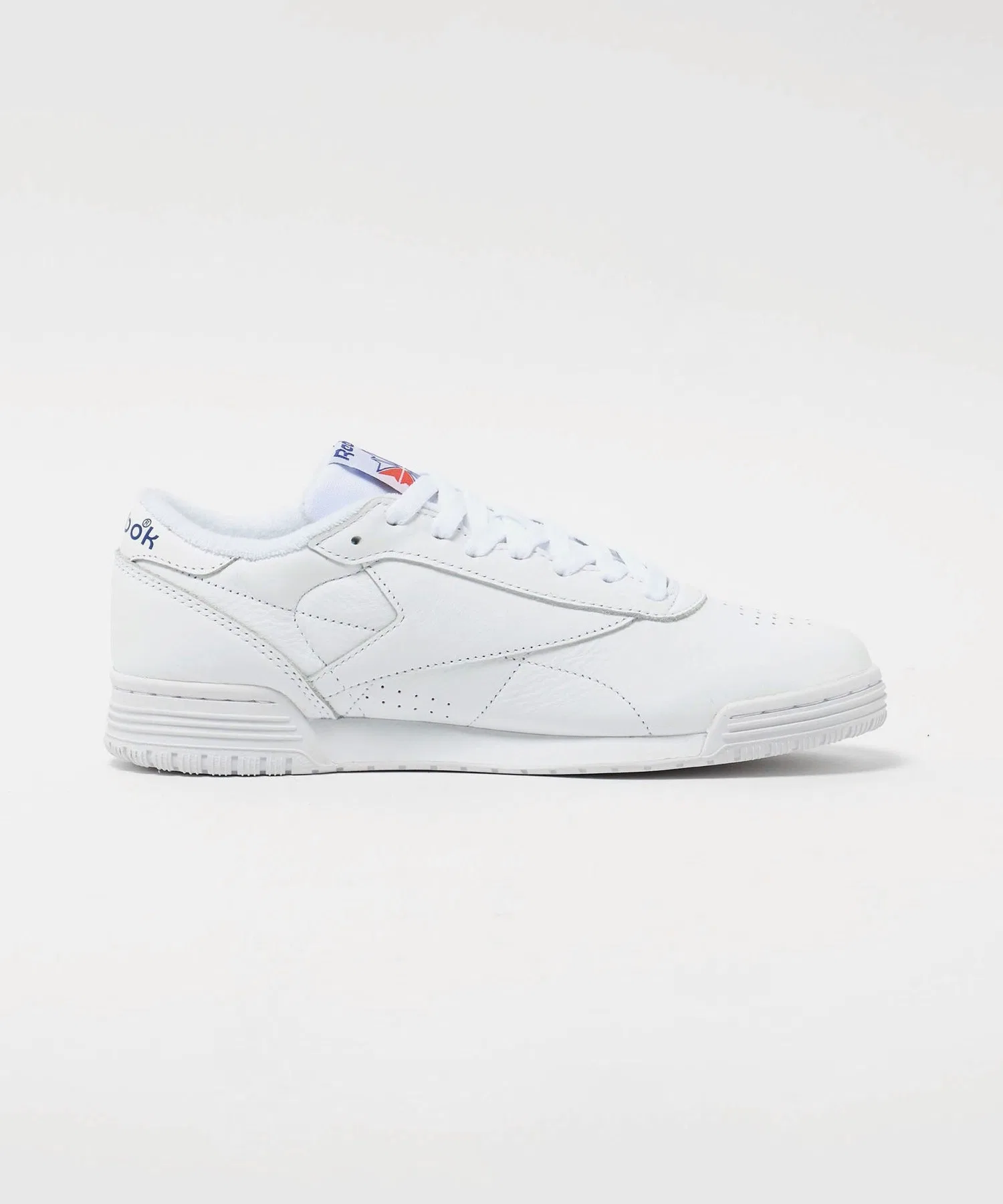 Мужские кожаные кроссовки Reebok EXOFIT чёрные — фото 4