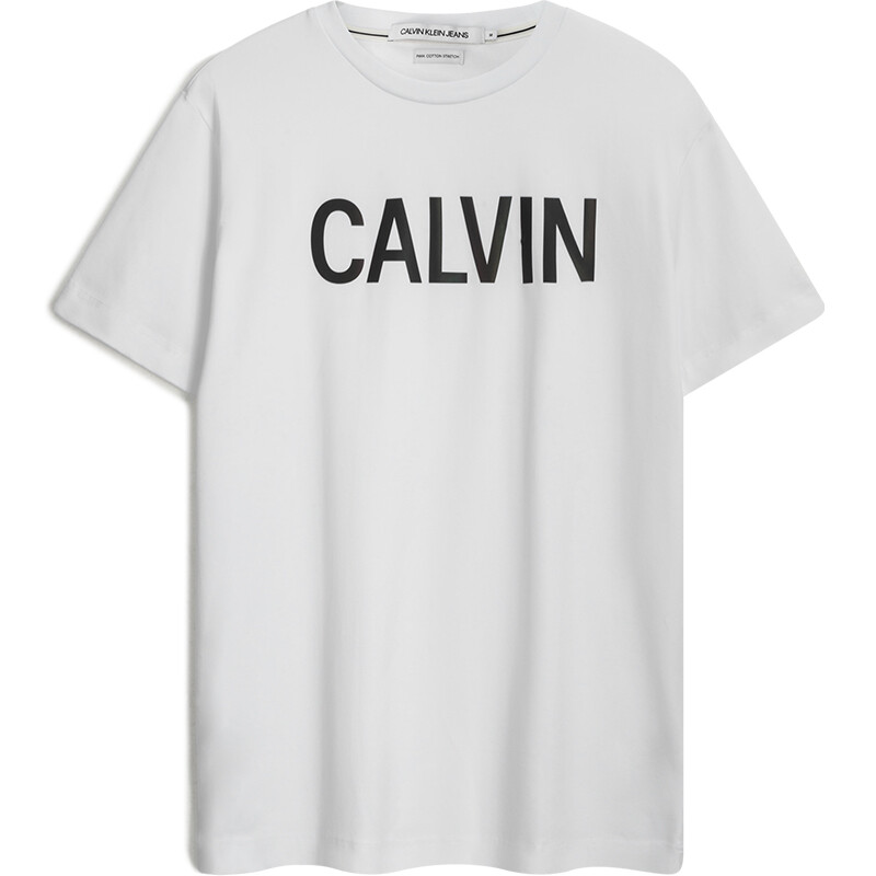 

Футболка унисекс белая Calvin Klein, белый