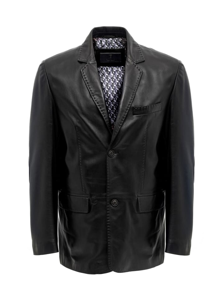 

Кожаная куртка Pierre Cardin Lederjacke, черный