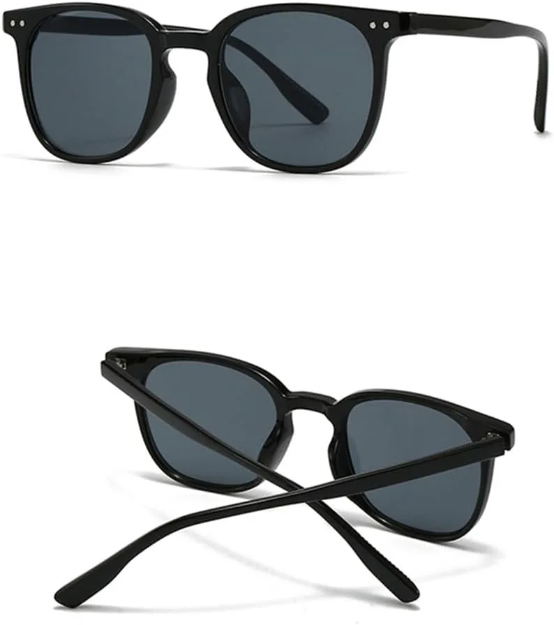 

Солнцезащитные очки для женщин UV400 с градиентом, мужские синие с заклепками, для занятий спортом на открытом воздухе, бега и езды generic, Black Gray Gradient