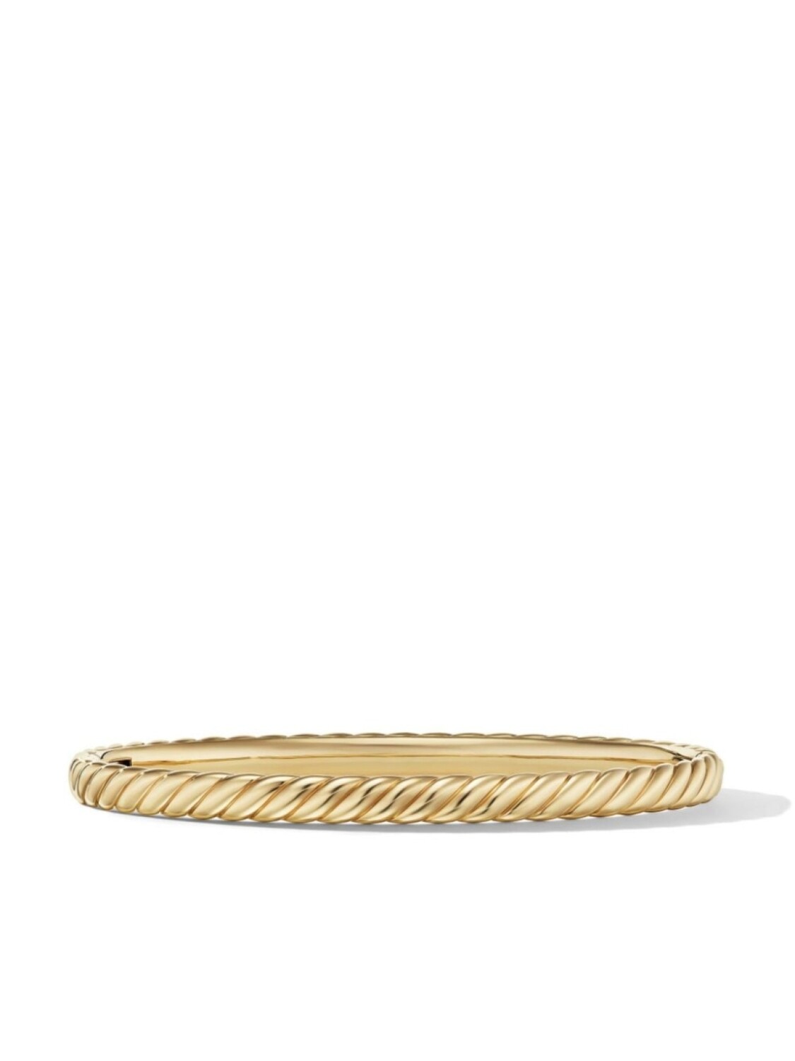 

Браслет Sculpted Cable из желтого золота David Yurman, золотой