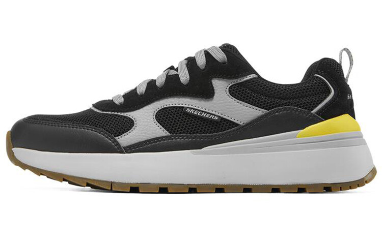 

Кроссовки Heminger для бега мужские с низким верхом, черные/серые Skechers