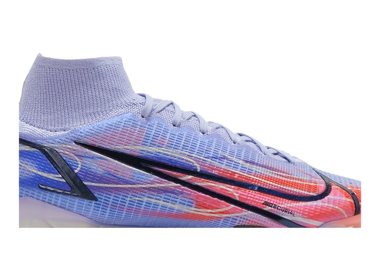 Кроссовки Nike Kylian Mbappé x Mercurial Superfly 8 Elite, фиолетовый — фото 2