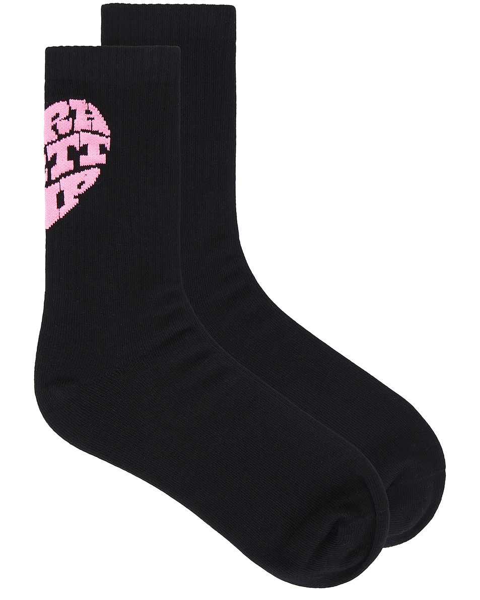 

Носки Heartbreaker Carhartt Wip, Black & Lumo Pink