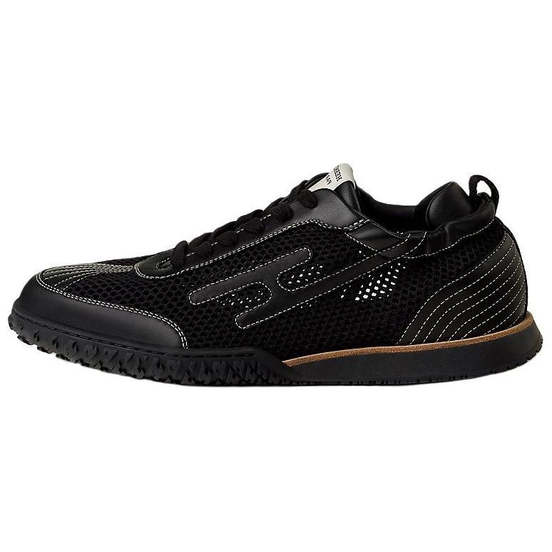 

HERMES Мужские повседневные туфли Jet Low Top, черные