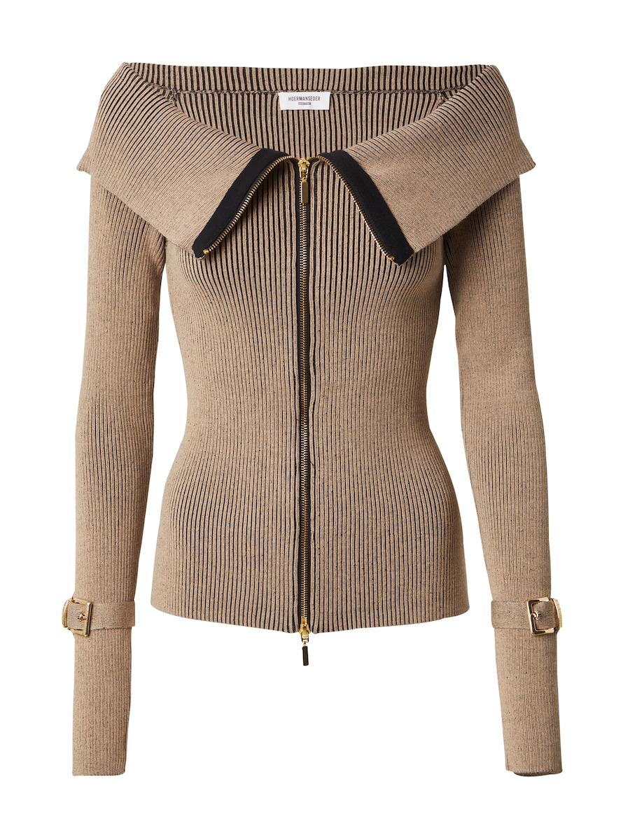 

Вязаный кардиган Hoermanseder, бежевый