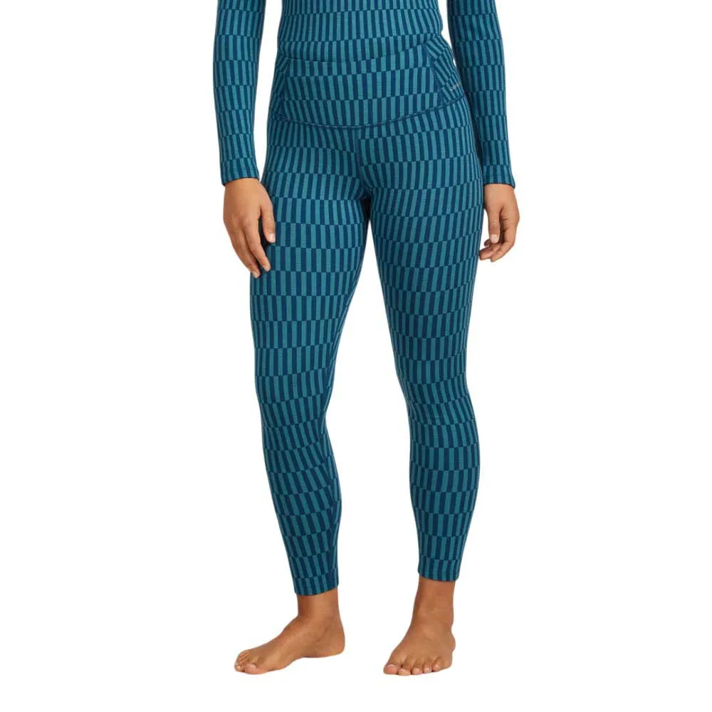 

Брюки базового слоя Icebreaker Merino 260 Tech Vertex High Rise Snow Grid AOP, синий