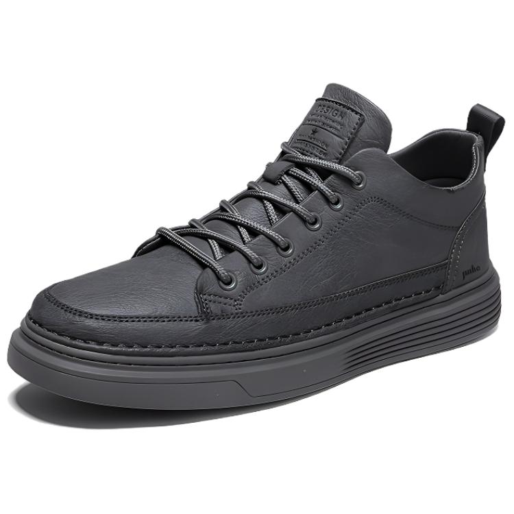 

Jinho Мужские скейтерские кроссовки лоу-топ черно-серые, цвет Gray