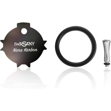 Ножницы Pro Iwasaki Nara Carbon 5" - 90 г Xanitalia — фото 3