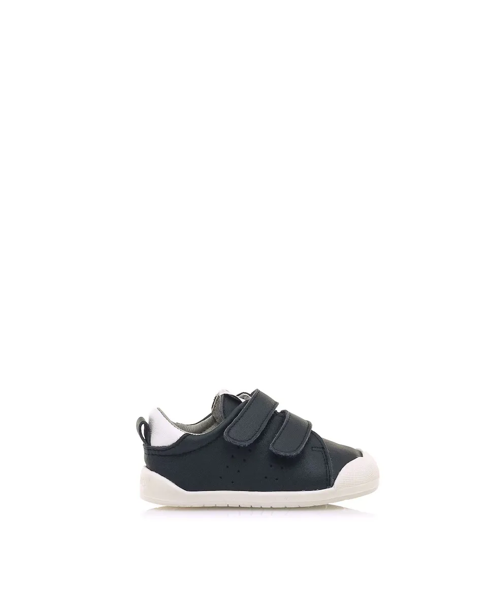 

Детские кожаные кроссовки с застежкой-липучкой Mustang, темно-синий