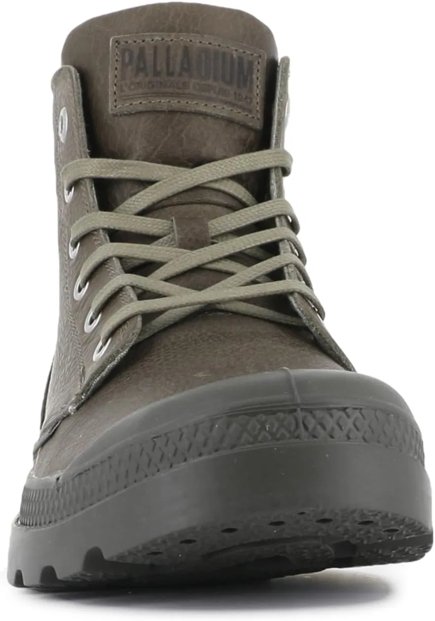 Ботинки Palladium Unisex Pampa Zip LTH ESS Ankle Boots, Brown — фото 2