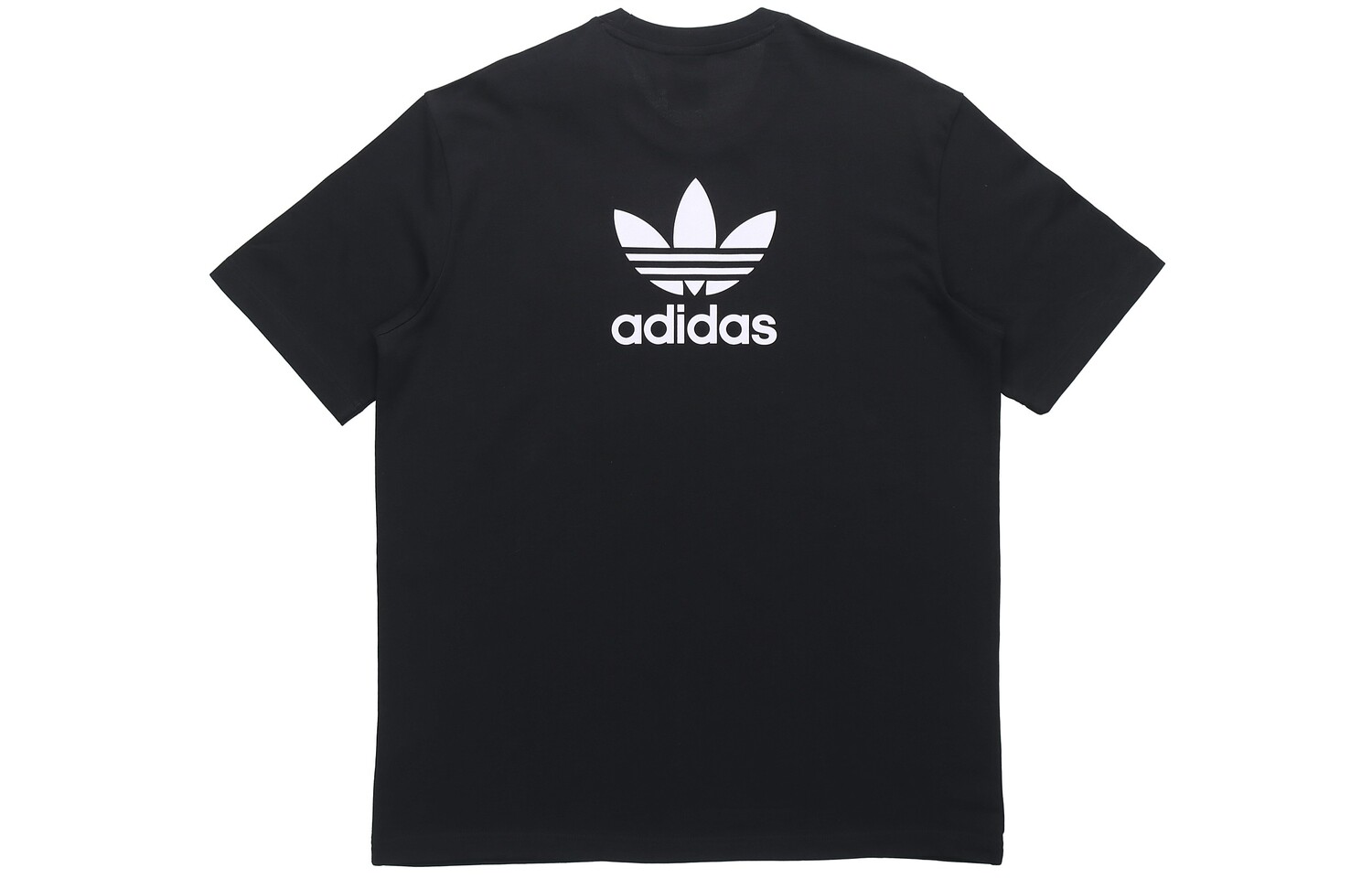 Футболка Adidas Originals Adicolor Classics Back and Front Trefoil Boxy, черный — фото 2