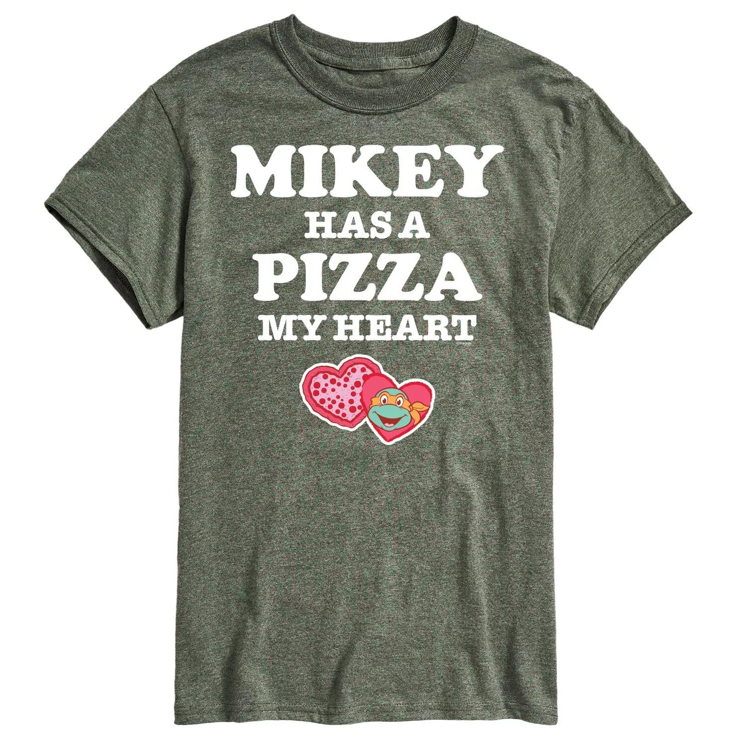 

Мужская футболка TMNT Pizza My Heart Mikey Licensed Character