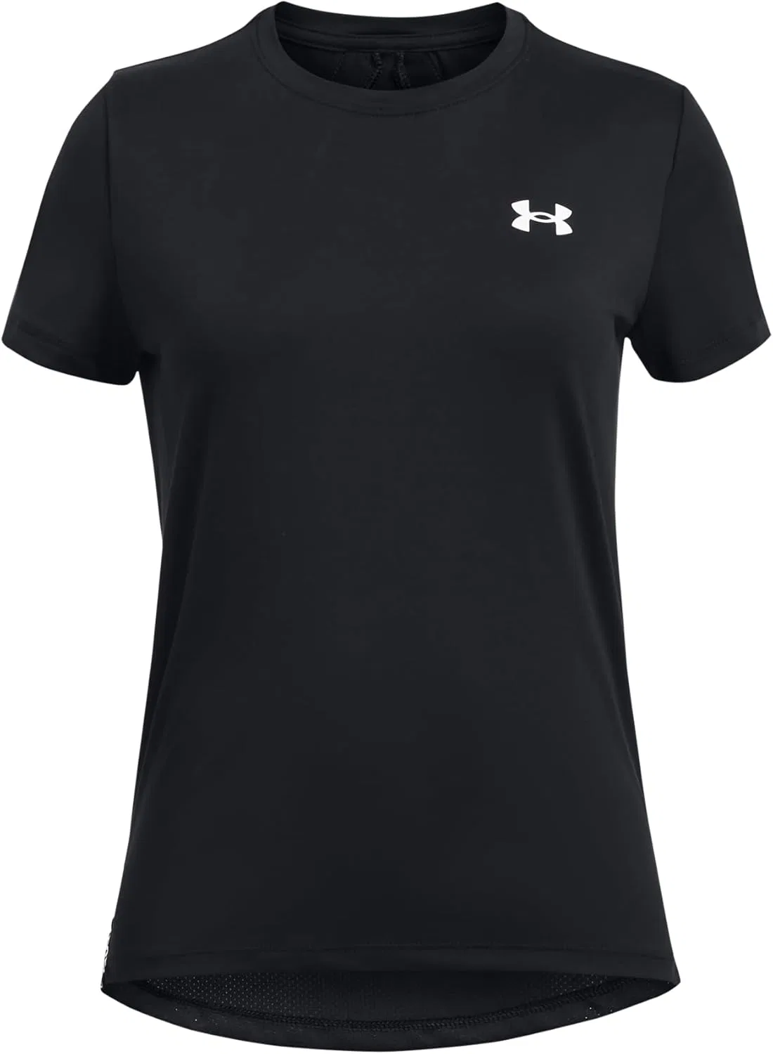 Футболка для девочек Under Armour Knockout Tee, черный/белый
