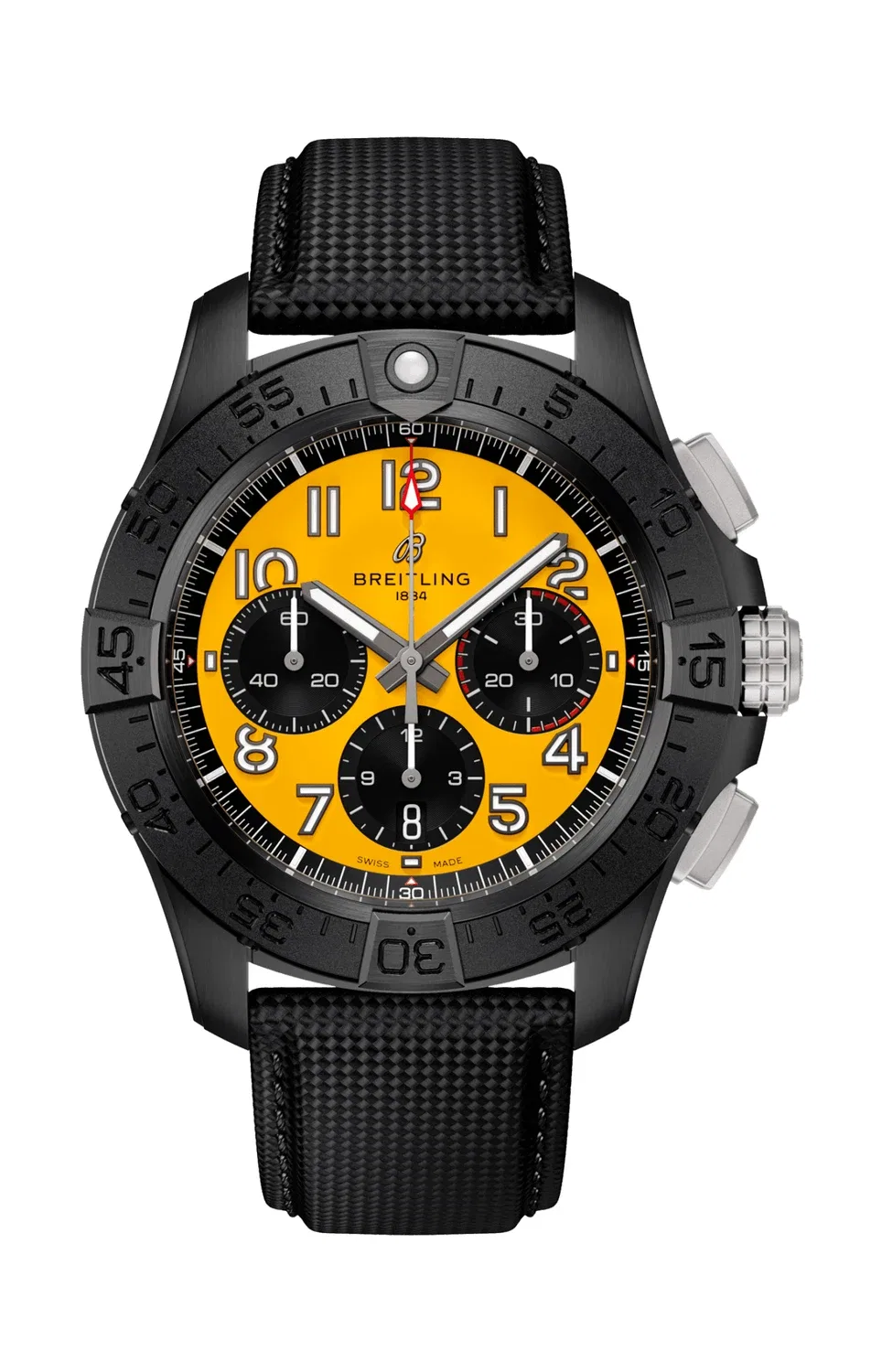 Авенжер B01 Хронограф 44 Найт Мишн - SB0147101I1X2 BREITLING, черный