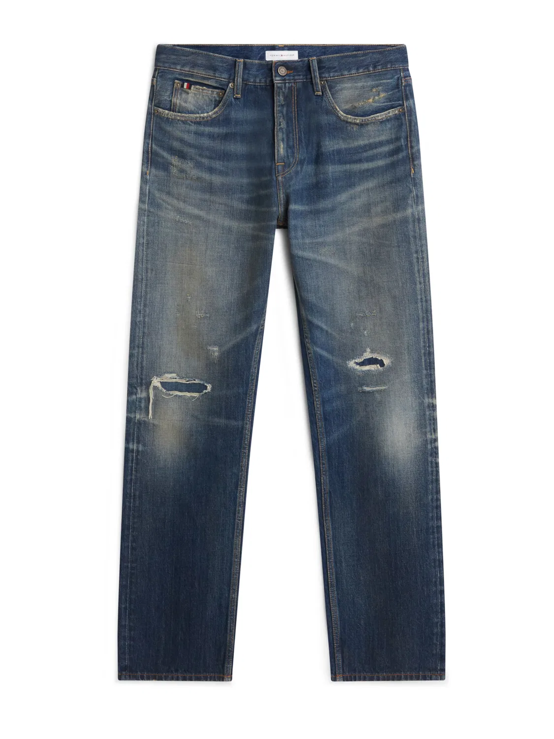 Джинсы Tommy Hilfiger Regular DOVER темно-синего цвета