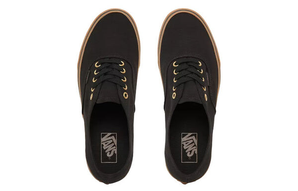 Кроссовки authentic 'black gum' Vans, черный — фото 4