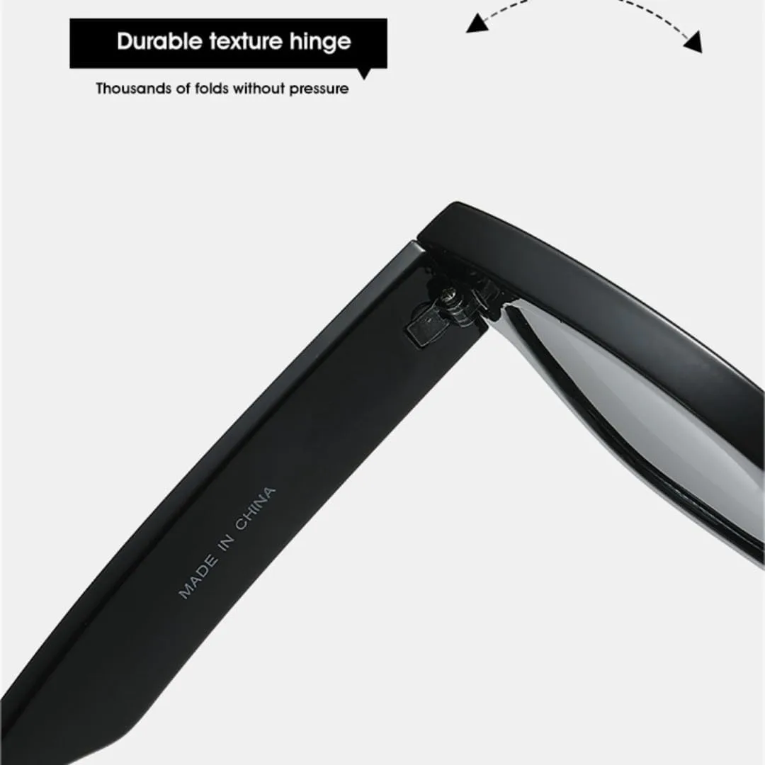 

Винтажные солнцезащитные очки с цветными заклепками для мужчин, модные градиентные очки с защитой от УФ-излучения UV400 для женщин, люксовые UUPTTPL, Jelly Blue Grey