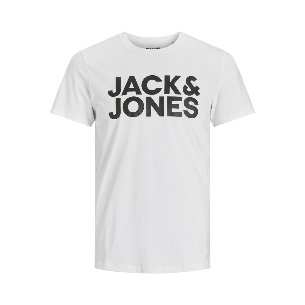 

Футболка Jack & Jones Large Size Corp Logo, белый