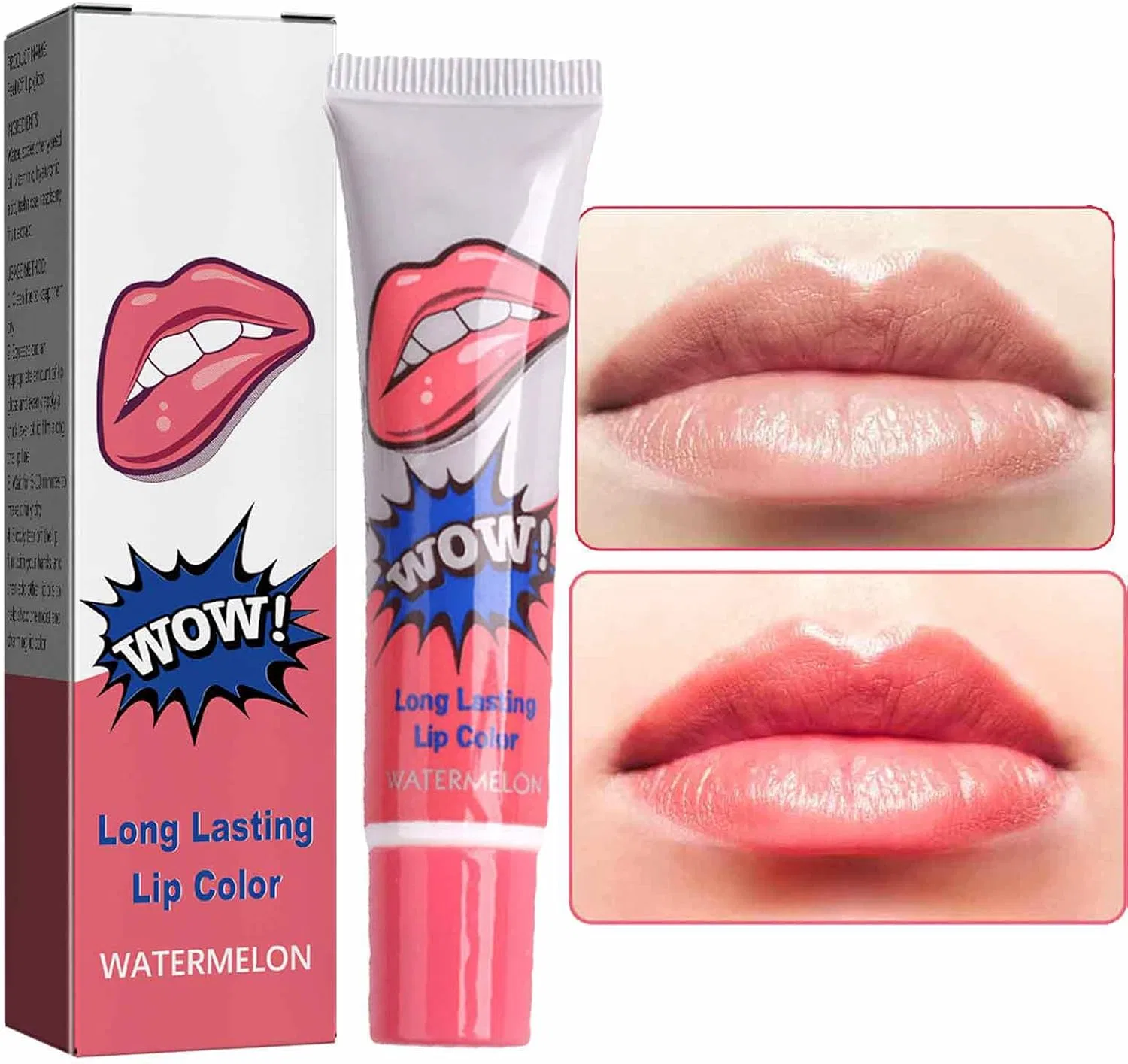 Смываемая губная помада Magic Lip Tint, набор из 6 цветов, 15 мл, мультиколор Generic — фото 2
