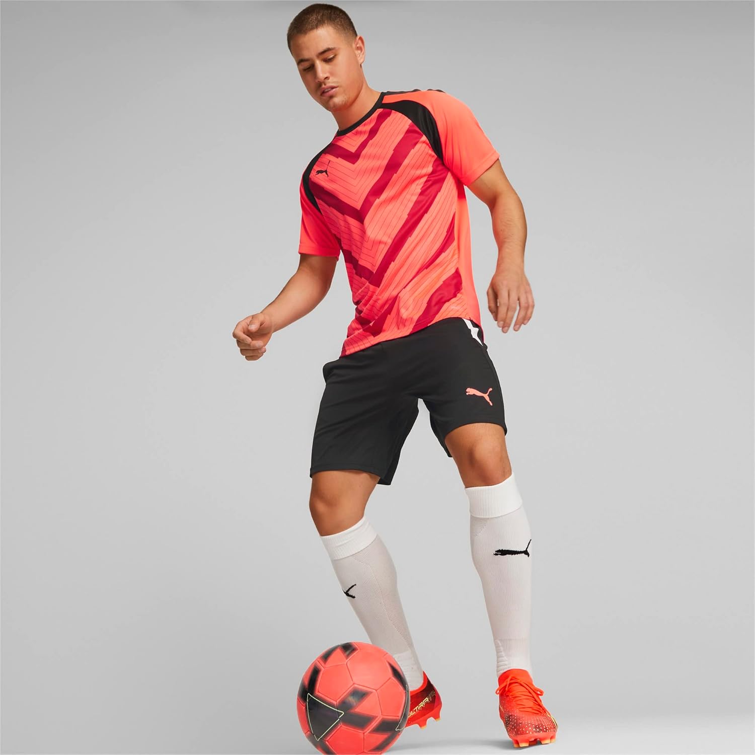 Мужские гимнастические кроссовки Puma Disperse Xt 2 для межсезонья, коралл — фото 4
