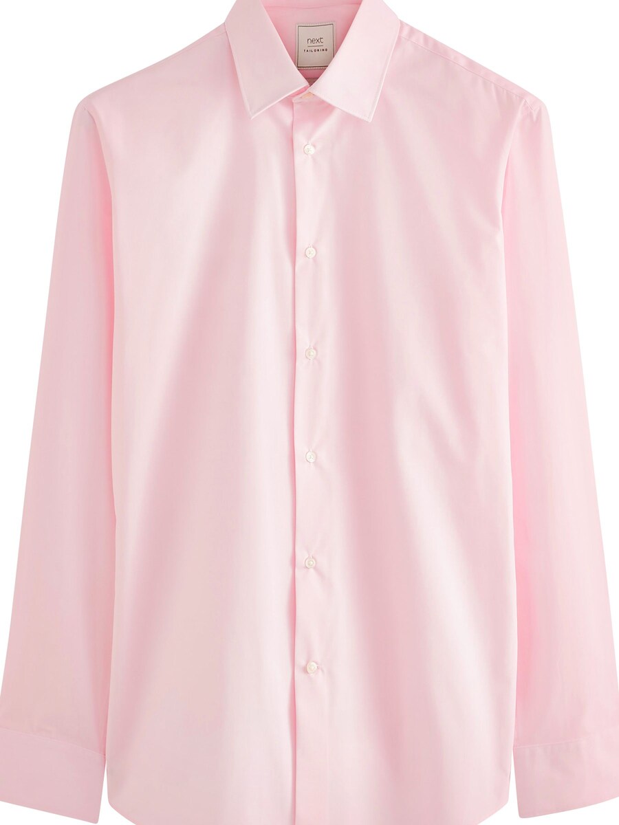 Приталенная рубашка на пуговицах Next, цвет Light blue/Rose/White — фото 3
