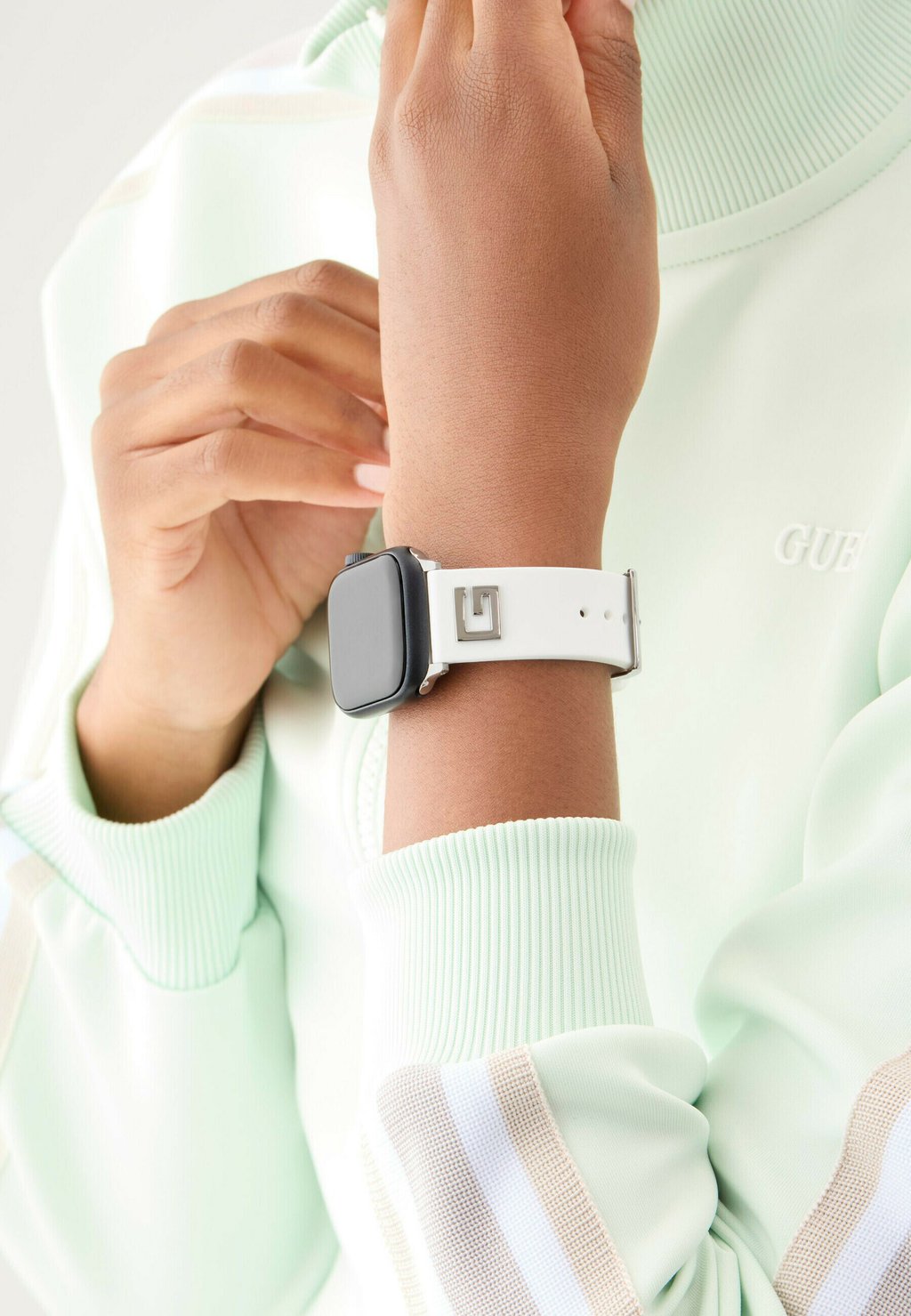 

Ремешок для часов APPLE BAND Guess, белый