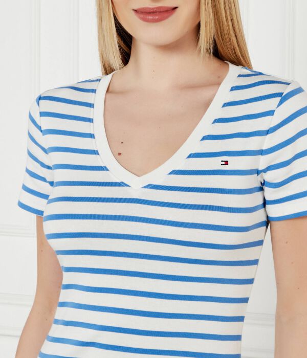 Футболка Коди Slim fit Tommy Hilfiger, белый — фото 4