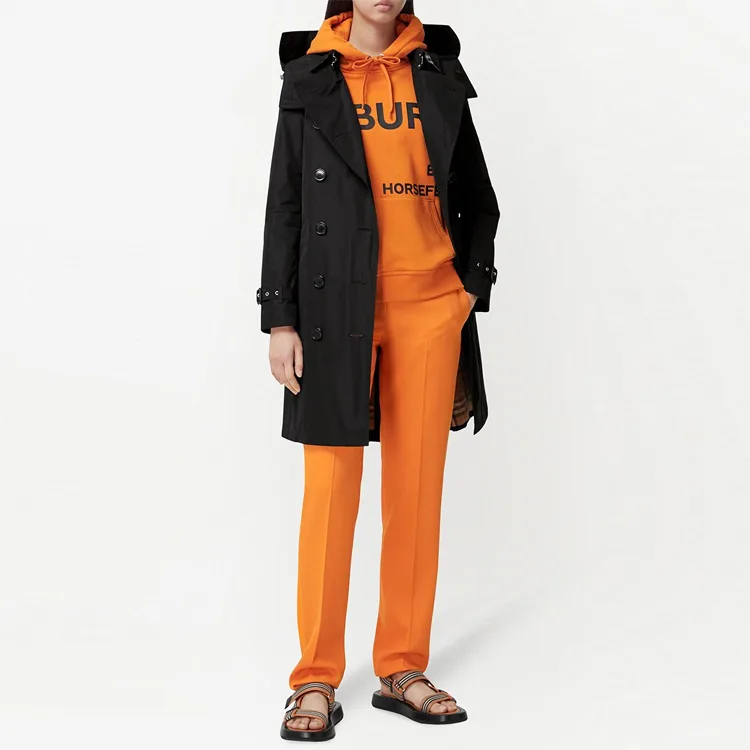 Пальто Mid length от Kensington Heritage Burberry, midnight синий — фото 4