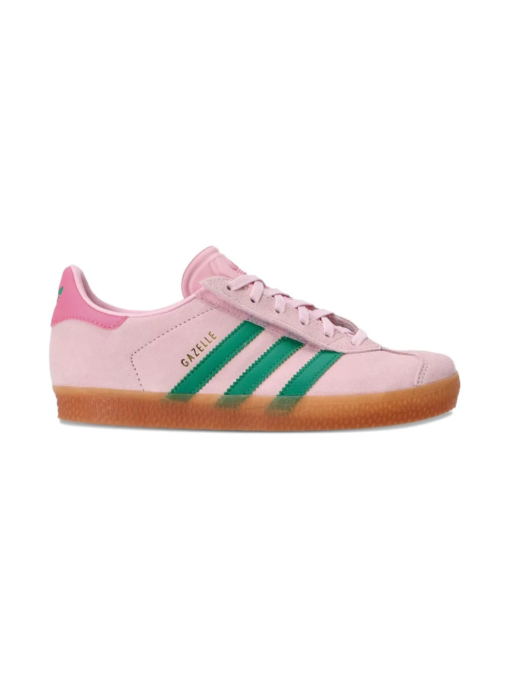 Кроссовки Gazelle Adidas Kids, розовый — фото 2