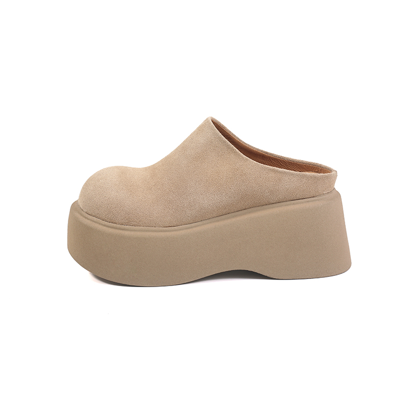 Yeezyy Reezy Закрытые тапочки женские - хаки, цвет Khaki — фото 3