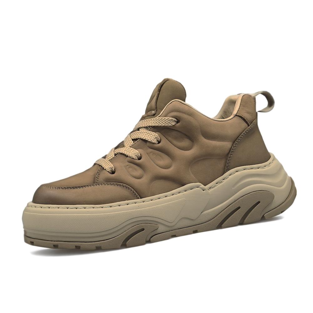 

Devanro Абразивоустойчивые противоскользящие мужские кеды кэжуал в цвете хаки, цвет Khaki