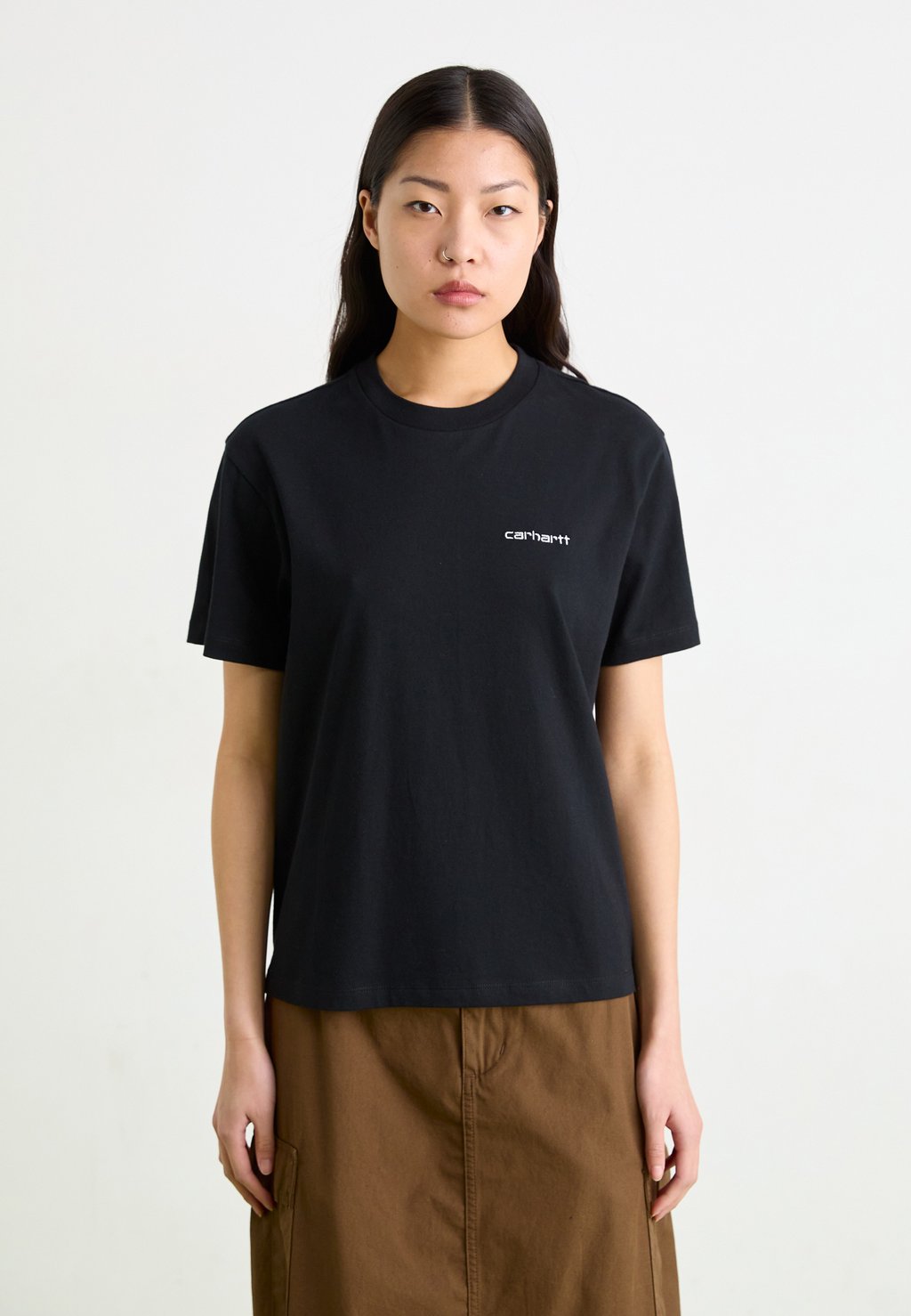 

Базовая футболка SCRIPT EMBROIDERY Carhartt WIP, черный