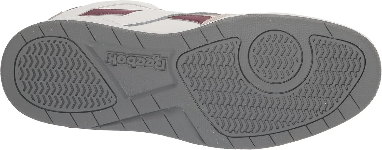 Мужские кроссовки Reebok BB4500 Hi 2, белый/серый/бордовый — фото 4