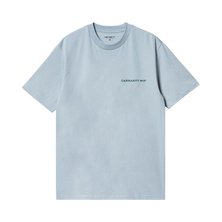 

Футболка Carhartt WIP Home State T-Shirt Dusty Ice, синий