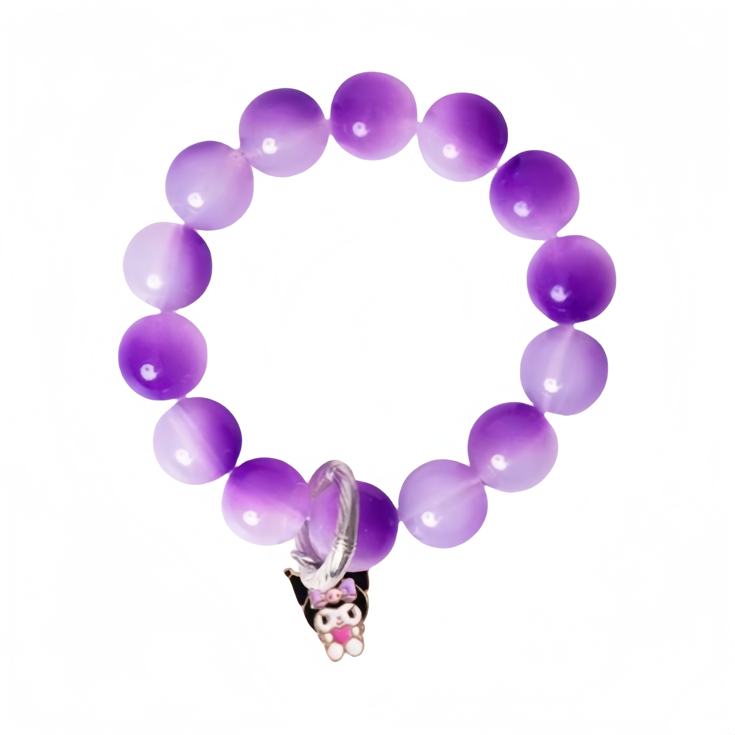 

Sanrio Kulomi акриловые браслеты для женщин фиолетовый/белый